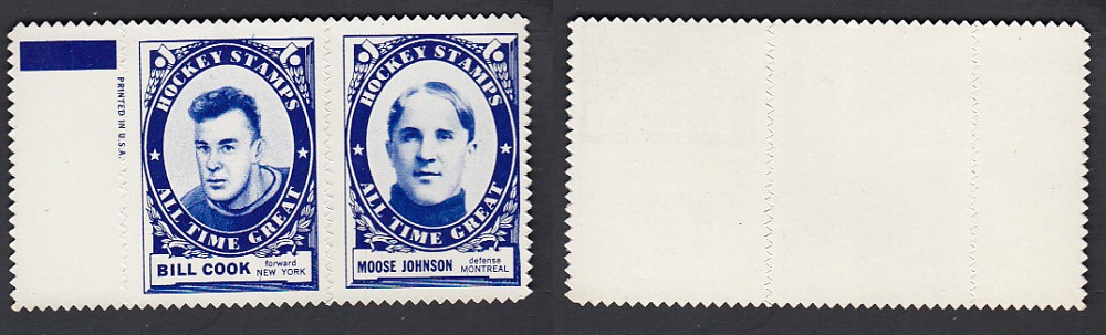 1961-62 TOPPS STAMPS COOK/JOHNSON photo