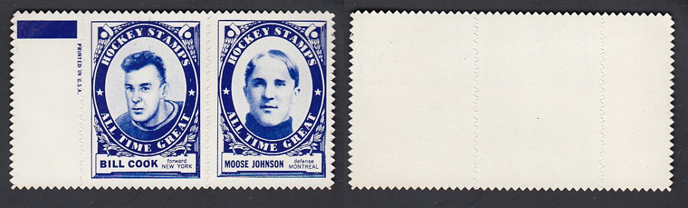 1961-62 TOPPS STAMPS COOK/JOHNSON photo