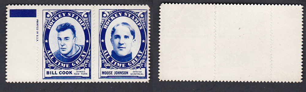 1961-62 TOPPS STAMPS COOK/JOHNSON photo