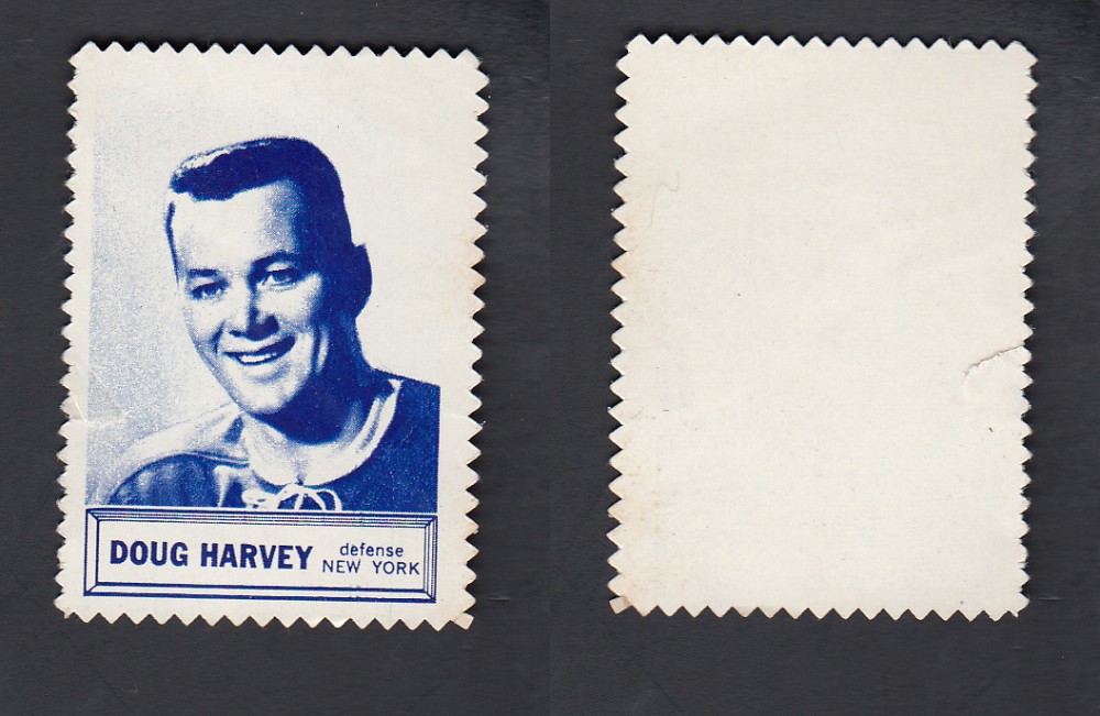 1961-62 TOPPS STAMPS D. HARVEY photo