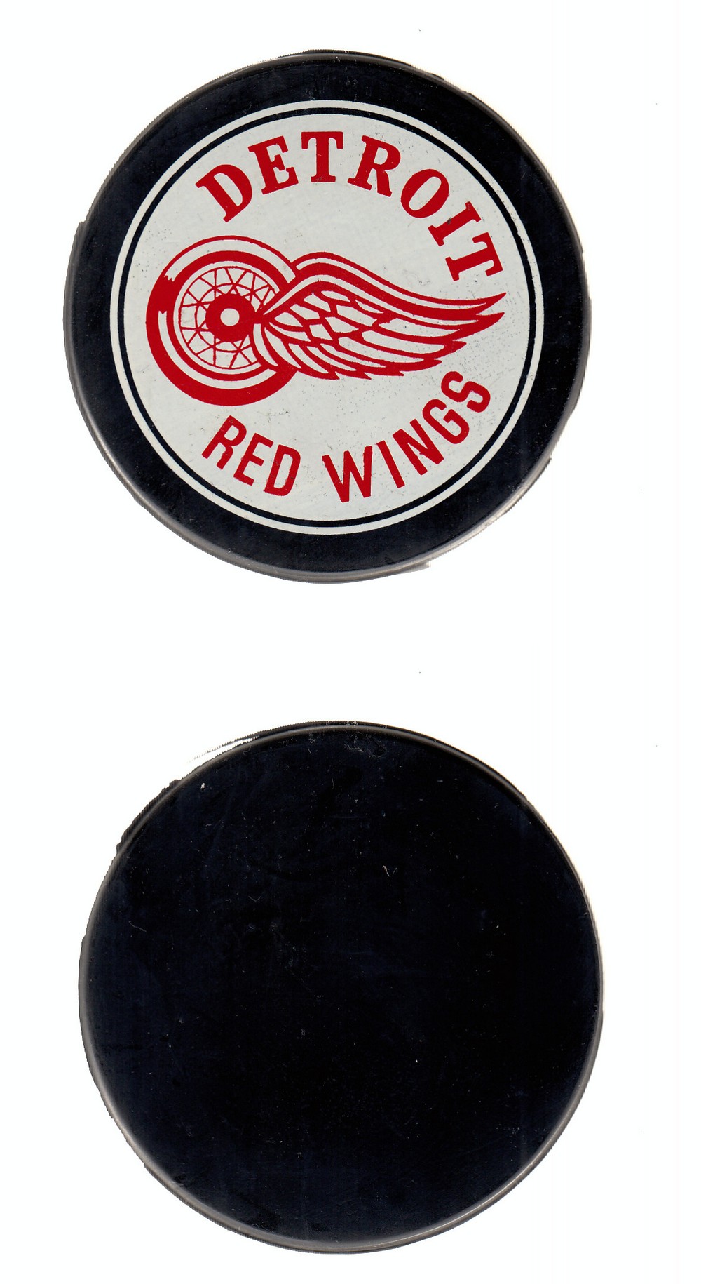 1980-87 VICEROY DETROIT RED WINGS PUCK photo