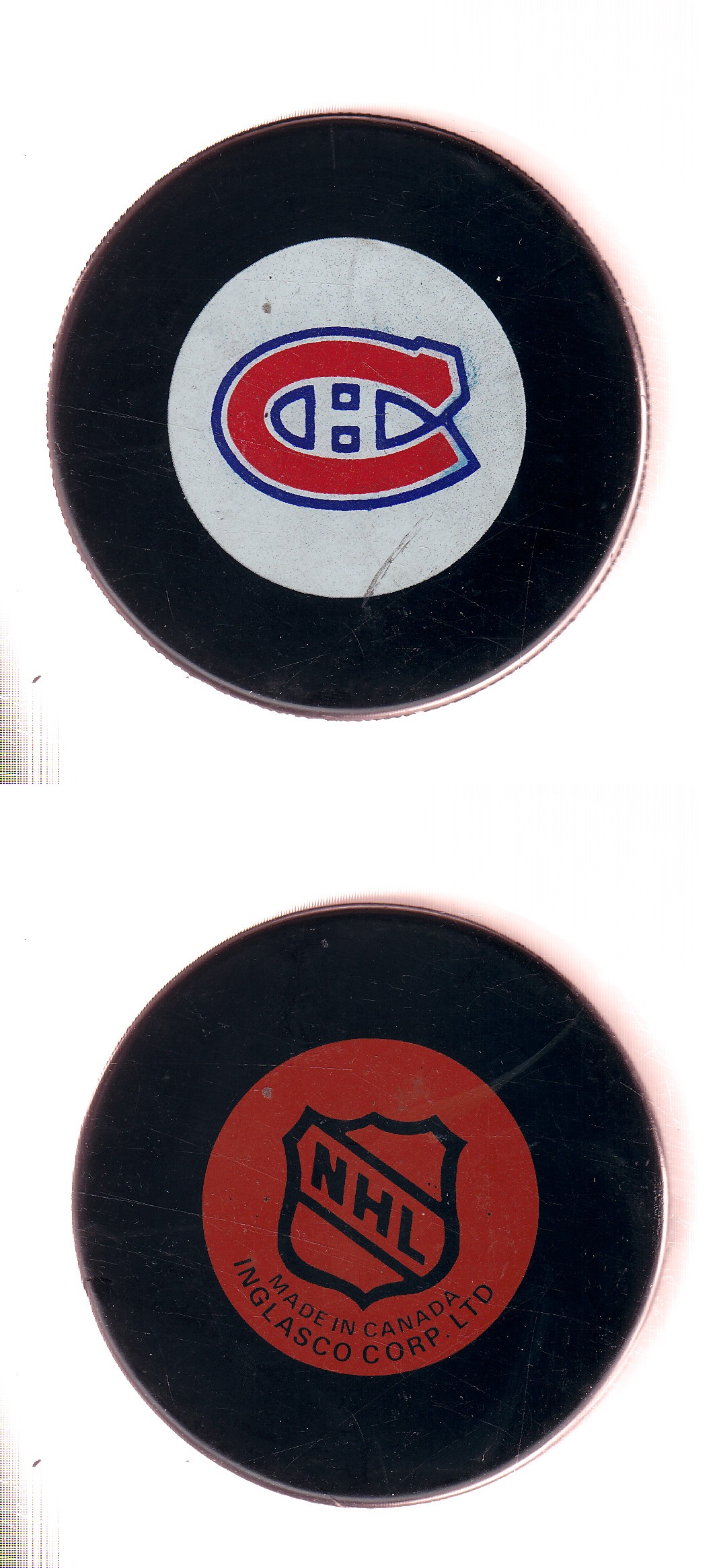 1985-92 IN GLAS CO MONTREAL CANADIENS GAME photo