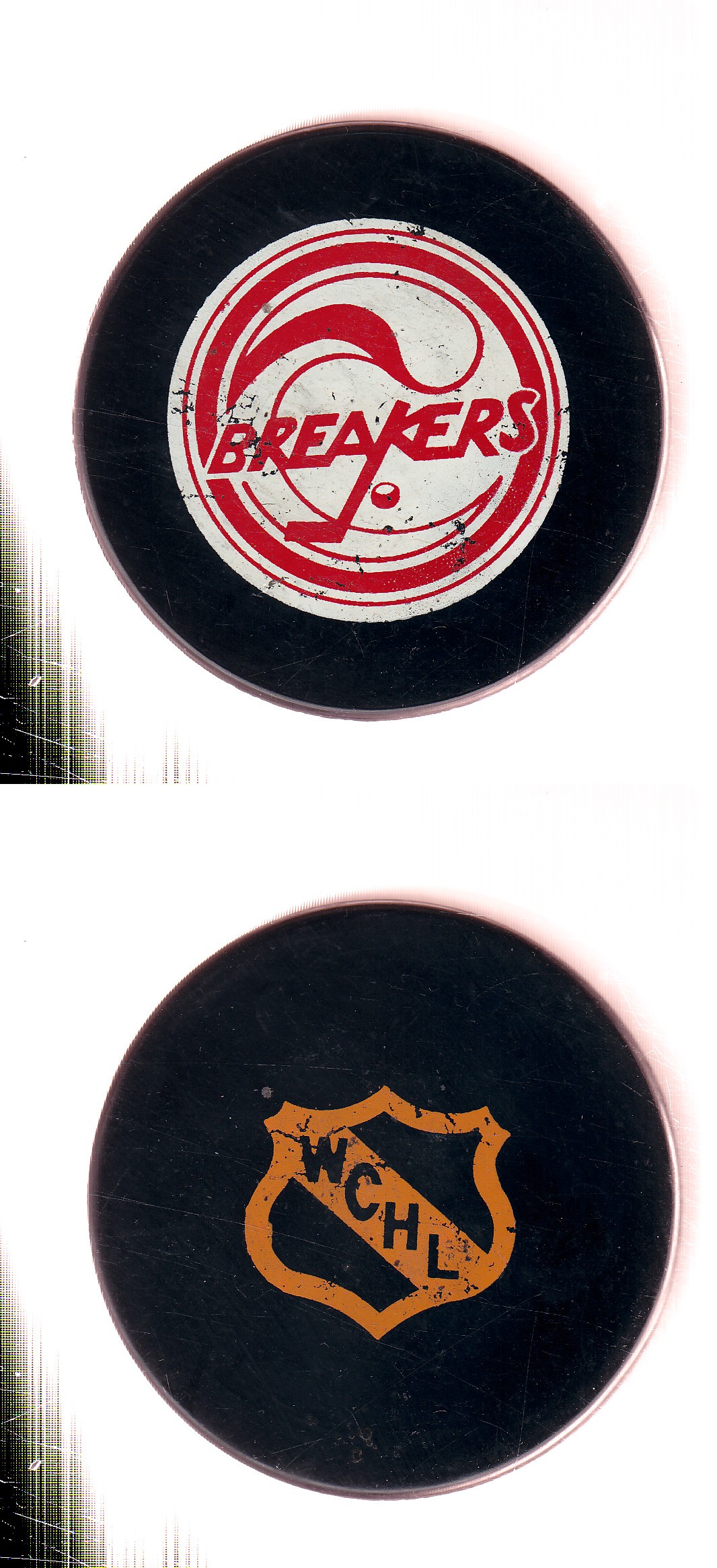 1974-78 VICEROY SEATTLE BREAKERS GAME PUCK photo