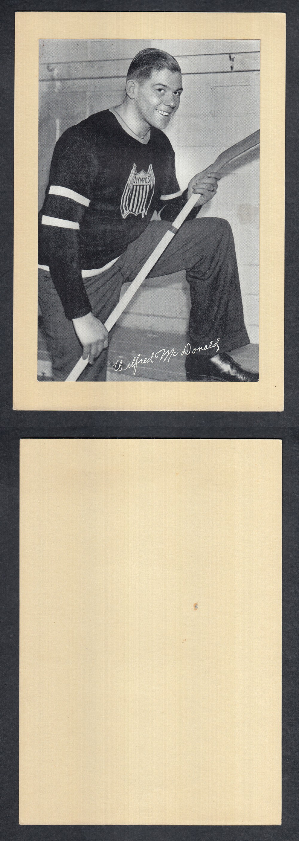 1934-45 BEEHIVE PHOTO GR. 1 W. MCDONALD photo