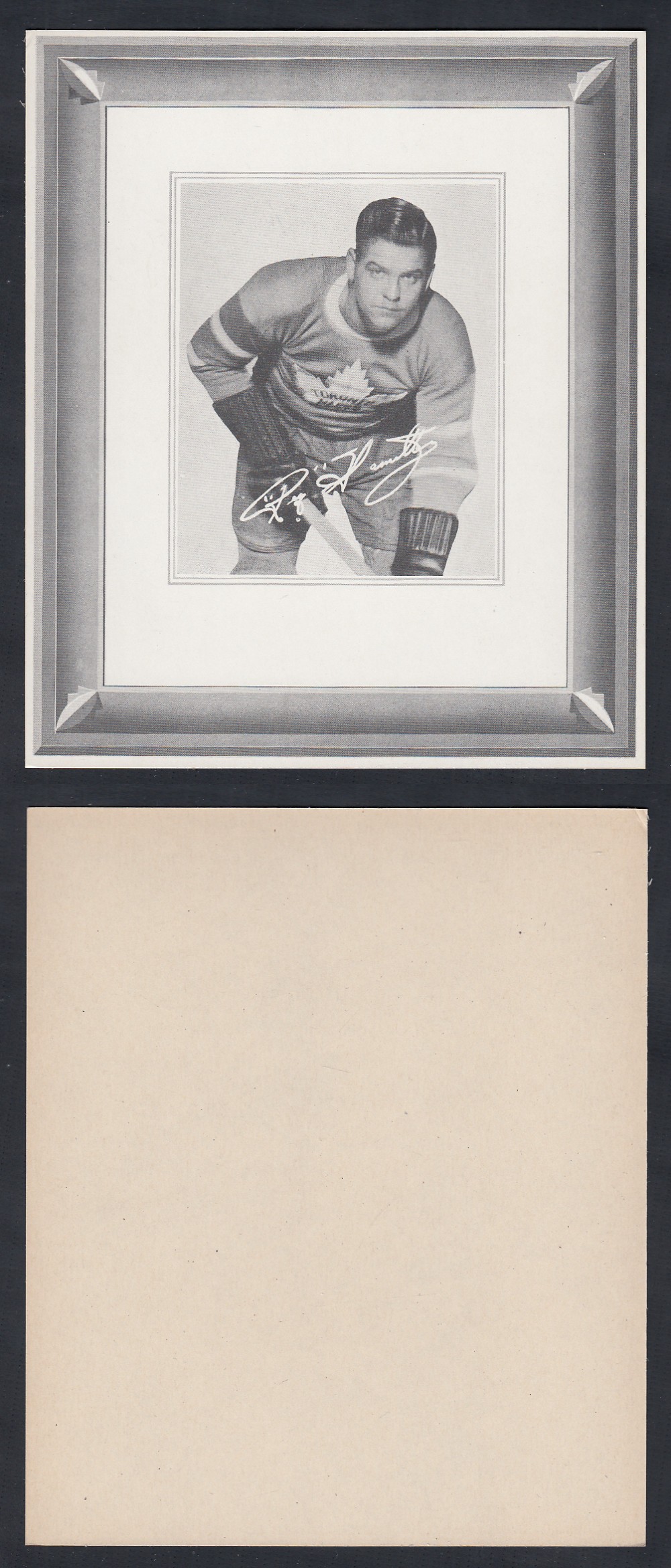 1938-39 QUAKER OATS HOCKEY CARD R. HAMILTON  photo