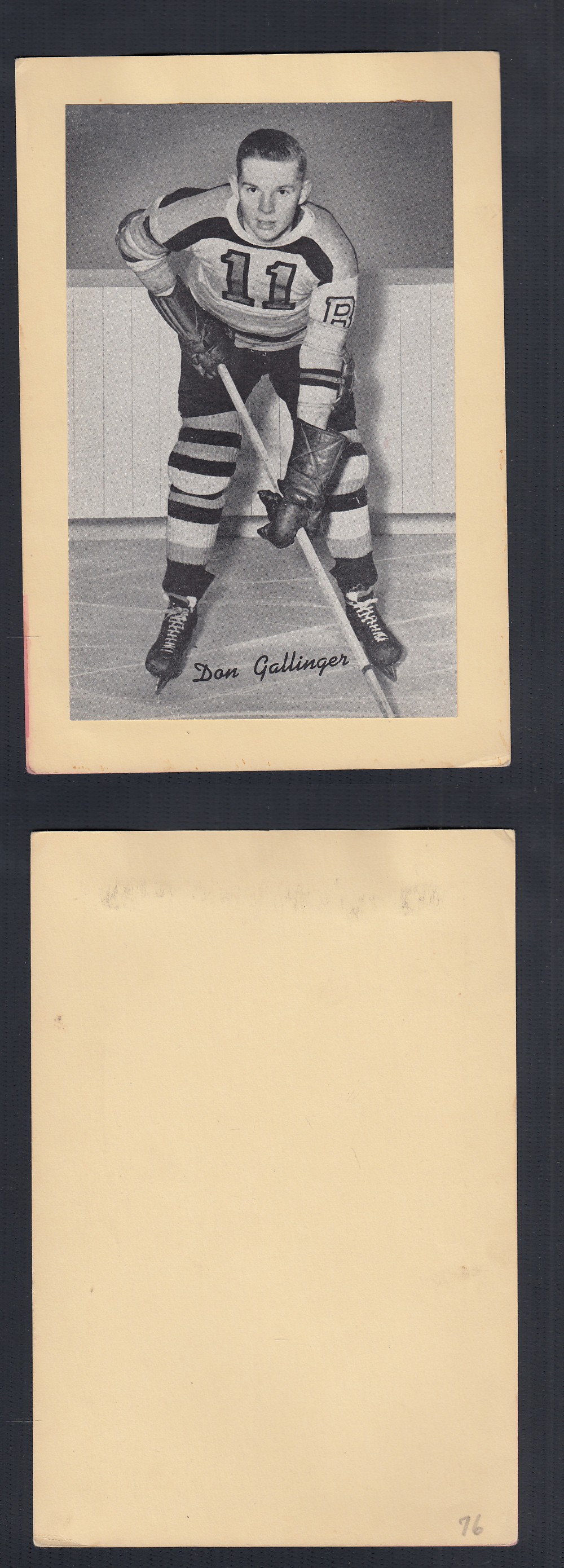 1934-43 BEEHIVE PHOTO GR.1 D. GALLINGER *SP* photo