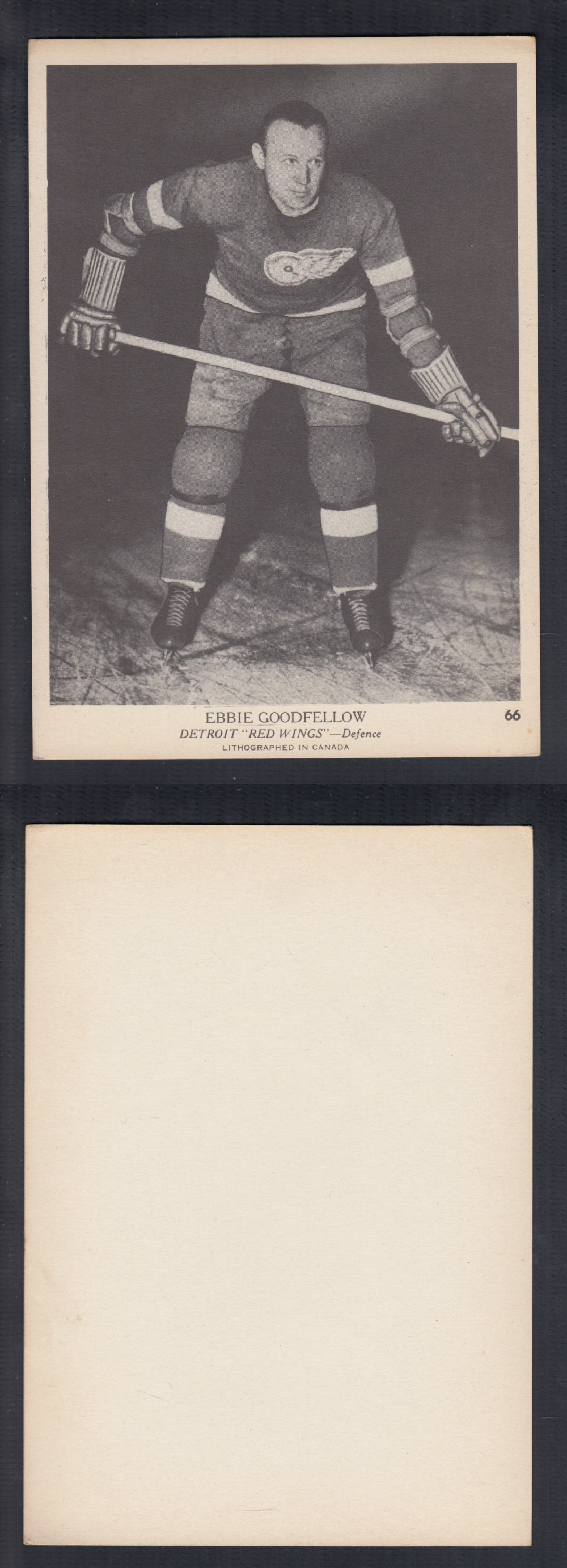 1939-40 O-PEE-CHEE HOCKEY CARD #66 E. GOODFELLOW photo