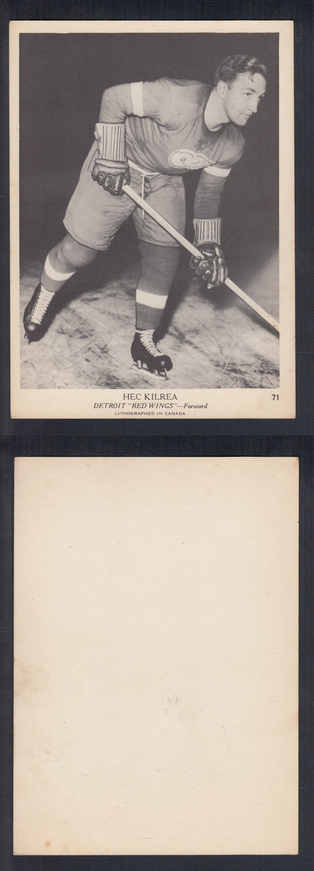 1939-40 O-PEE-CHEE HOCKEY CARD #71 H. KILREA photo