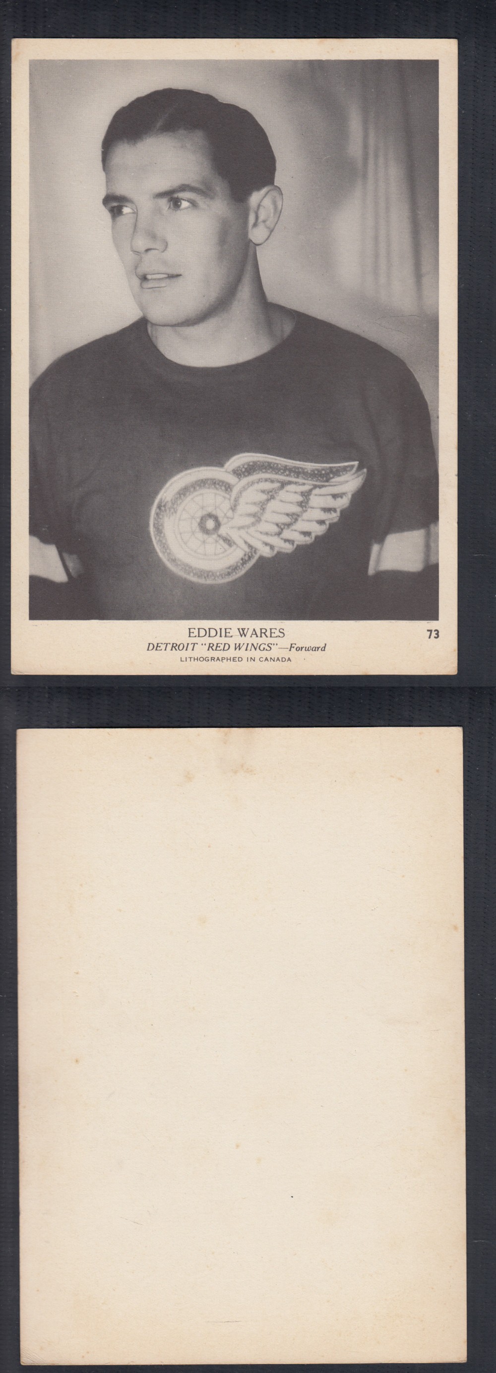 1939-40 O-PEE-CHEE HOCKEY CARD #73 E. WARES photo