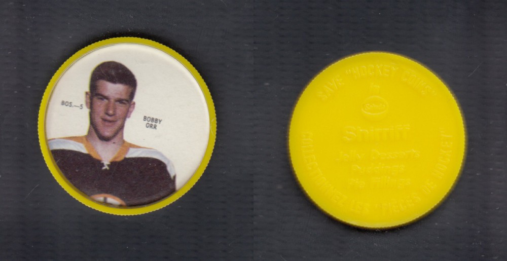 1968-69 SHIRRIFF HOCKEY COIN B. ORR BOS-5 photo