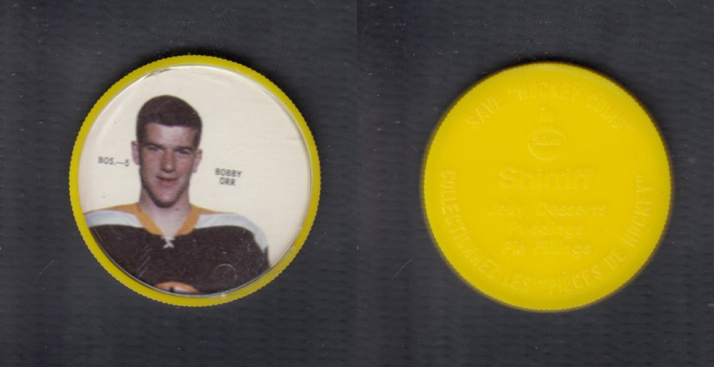 1968-69 SHIRRIFF HOCKEY COIN B. ORR BOS-5 photo