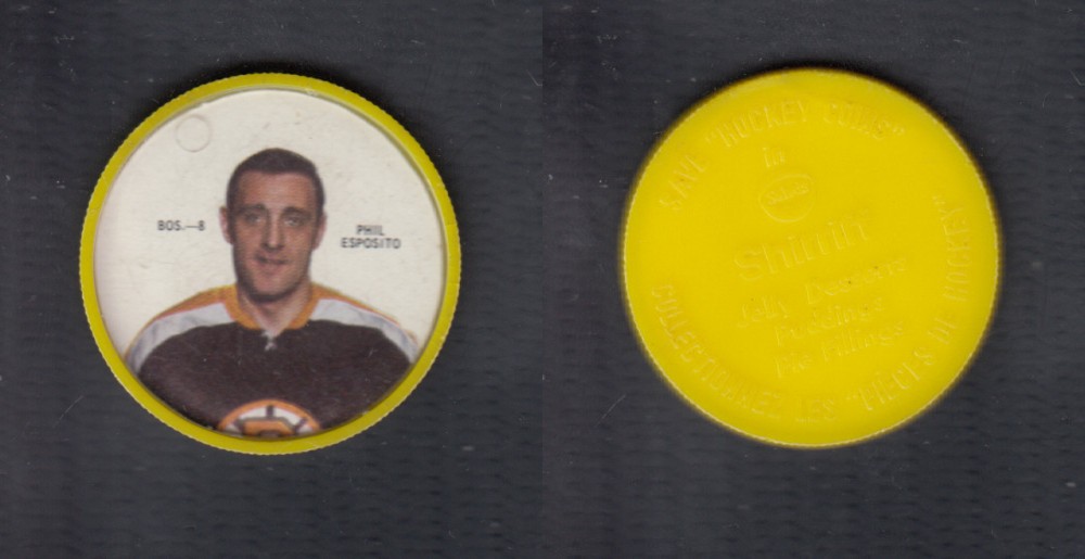 1968-69 SHIRRIFF HOCKEY COIN P. ESPOSITO BOS-8 photo