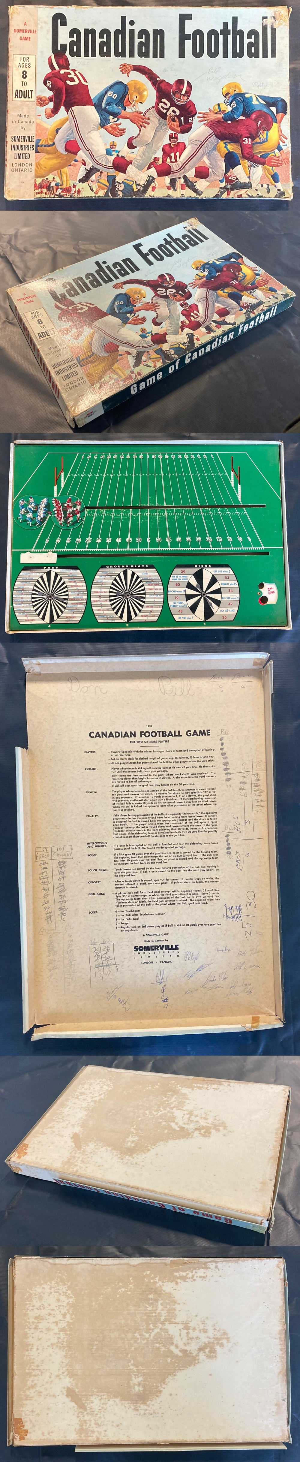 1950'S CFL CANADIAN FOOTBALL GAME photo