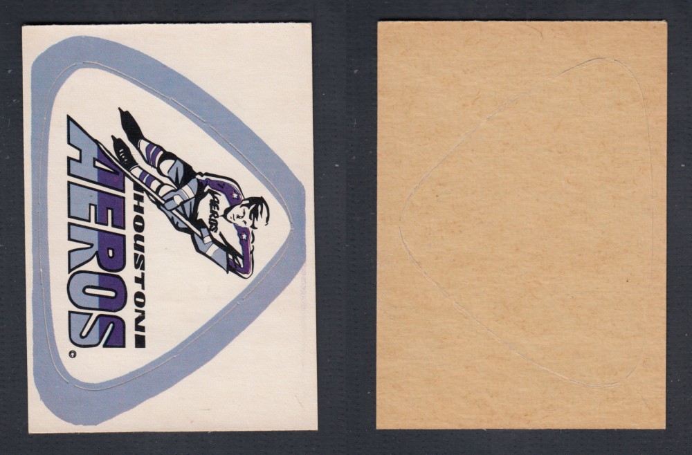 1972-73 O-PEE-CHEE TEAM EMBLEM WHA HOUSTON AEROS photo