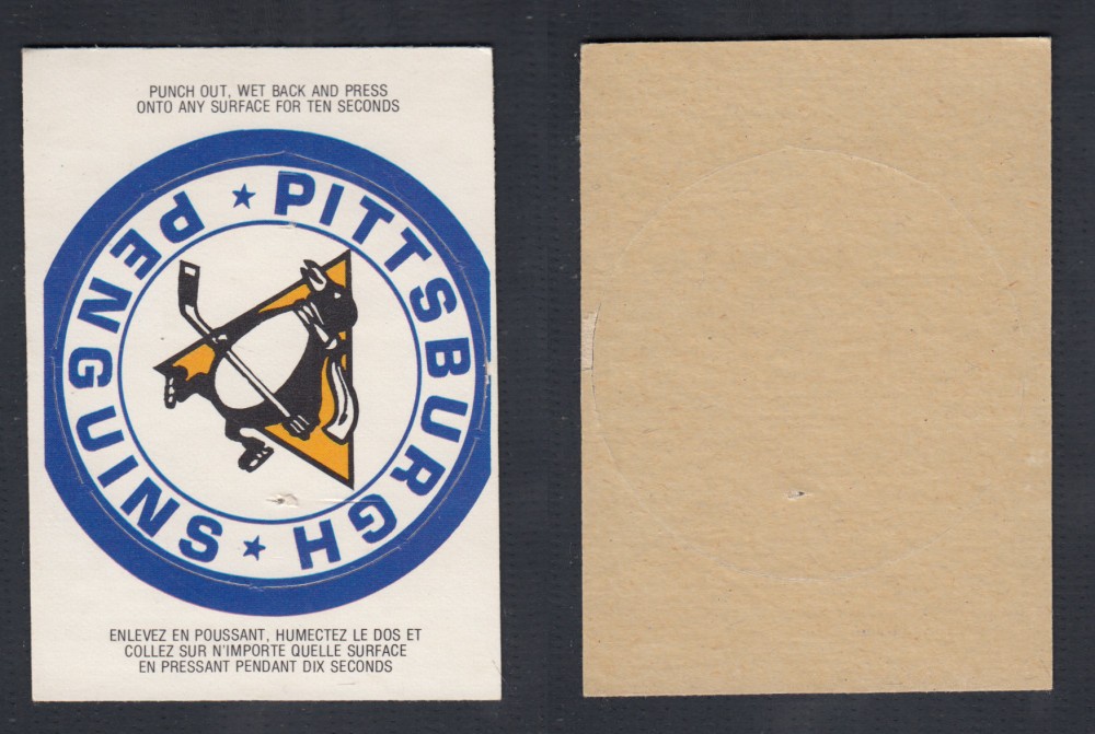 1973-74 O-PEE-CHEE TEAM EMBLEM NHL PITSBURGH PENGUINS photo