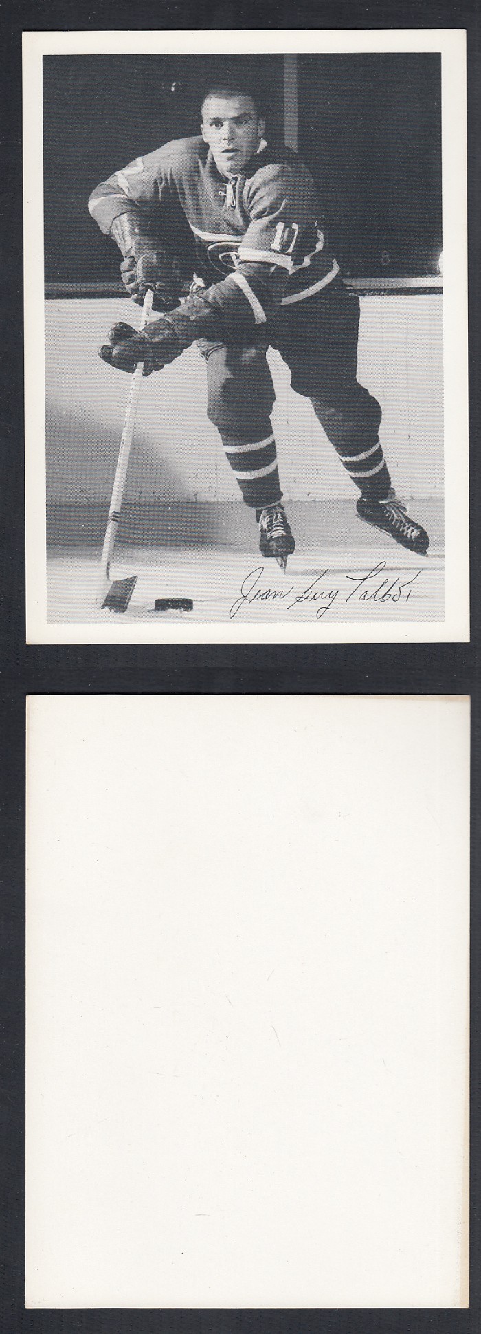 1960-61 YORK PREMIUM PHOTO J-G. TALBOT photo