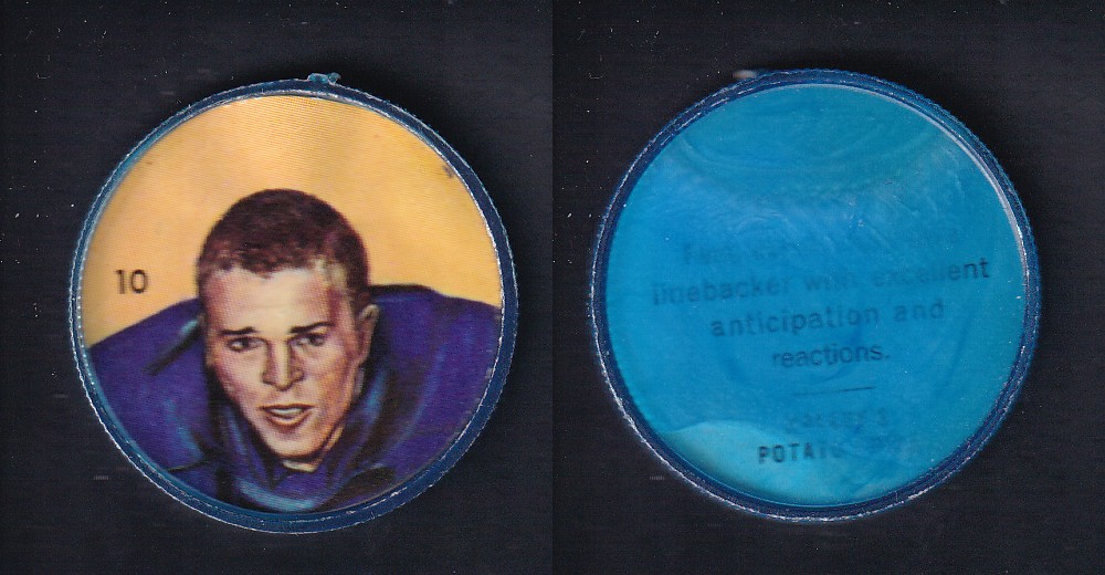 1963 CFL NALLEY'S FOOTBALL COIN #10 J. ANBREOTTI photo
