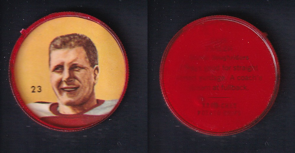 1963 CFL NALLEY'S FOOTBALL COIN #23 D. THELEN photo