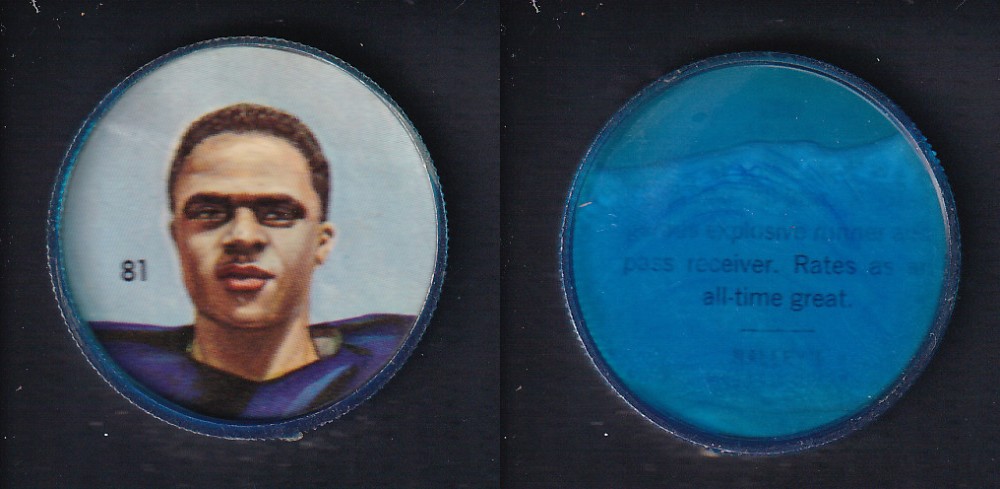 1963 CFL NALLEY'S FOOTBALL COIN #81 L. LEWIS photo