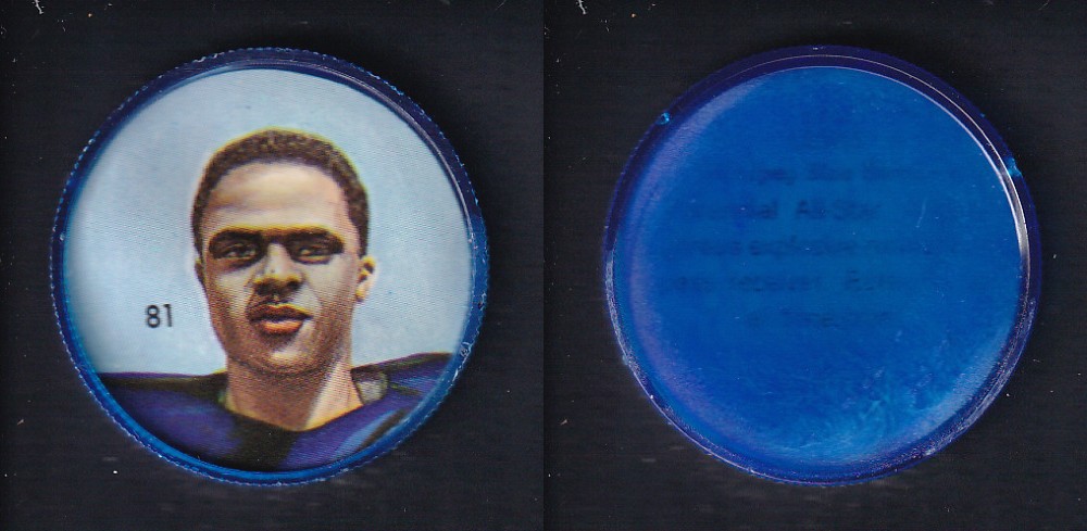 1963 CFL NALLEY'S FOOTBALL COIN #81 L. LEWIS photo