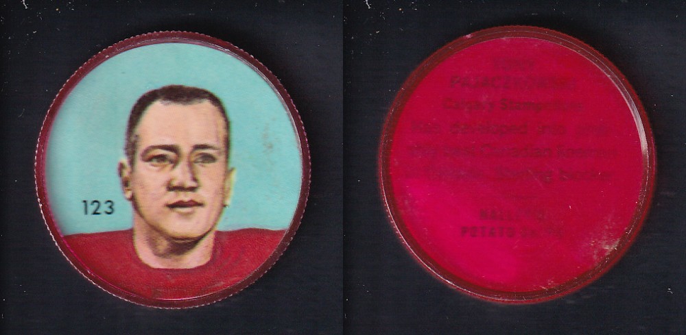 1963 CFL NALLEY'S FOOTBALL COIN #123 T. PAJACZKOWSKI photo