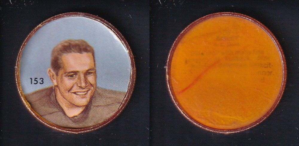 1963 CFL NALLEY'S FOOTBALL COIN #153 B. BAILEY photo