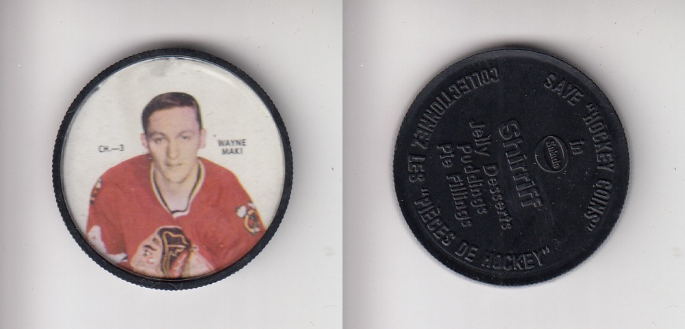 1968-69 SHIRRIFF HOCKEY COIN CH-3 W. MAKI photo