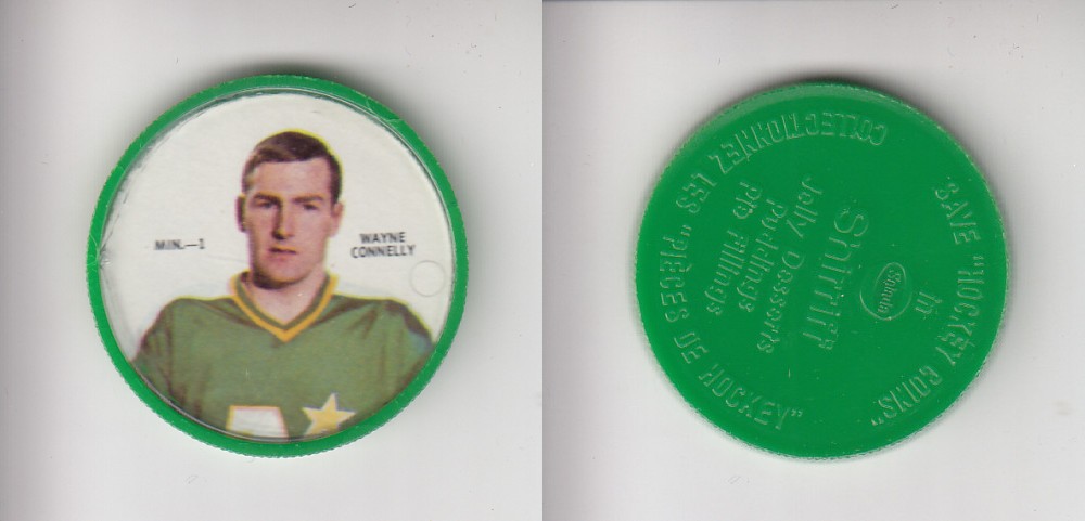 1968-69 SHIRRIFF HOCKEY COIN MIN-1 W. CONNELLY photo