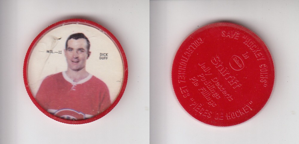 1968-69 SHIRRIFF HOCKEY COIN MTL-11 D. DUFF photo