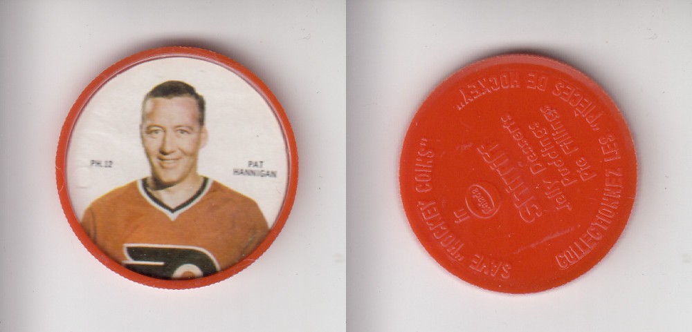 1968-69 SHIRRIFF HOCKEY COIN PH-13 P. HANNIGAN *SP* photo