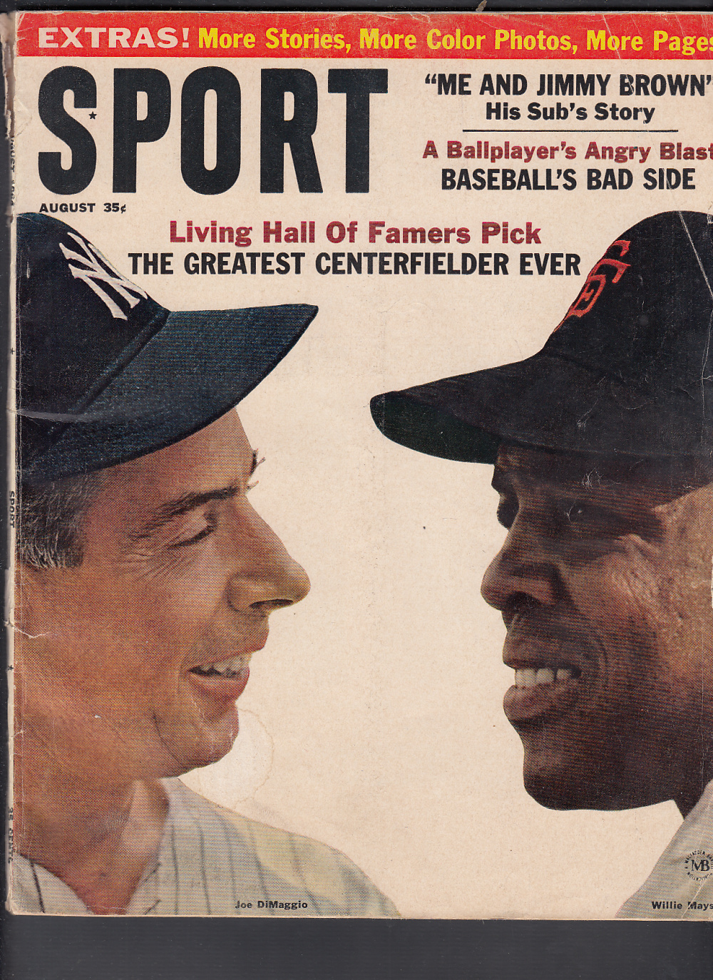 1964 SPORT FULL MAGAZINE J. DIMAGGIO ON COVER photo