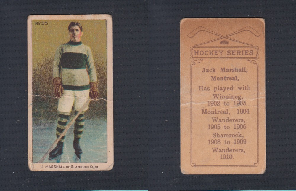1910-11 C56 IMPERIAL TOBACCO #35 J. MARSHALL photo