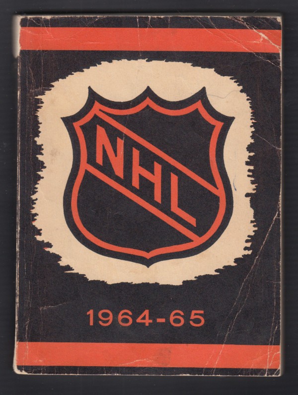 1964-65 NHL MEDIA GUIDE  photo
