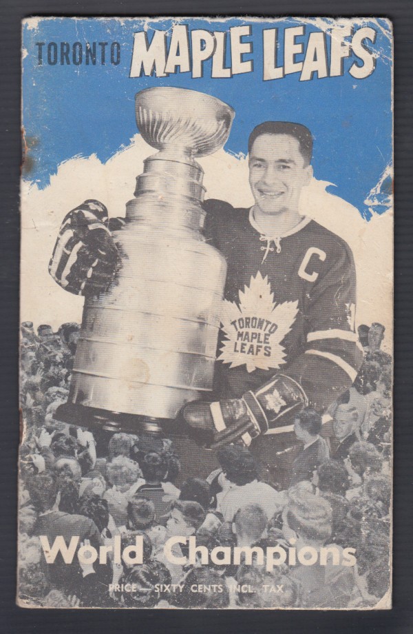 1962-63 TORONTO MAPLE LEAFS YEARBOOK  photo