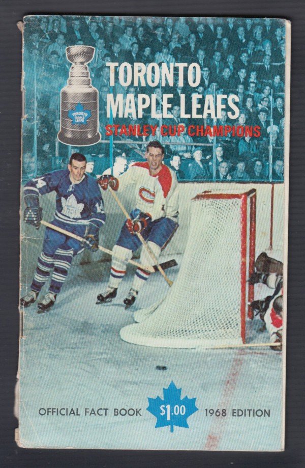 1967-68 TORONTO MAPLE LEAFS  YEARBOOK  photo