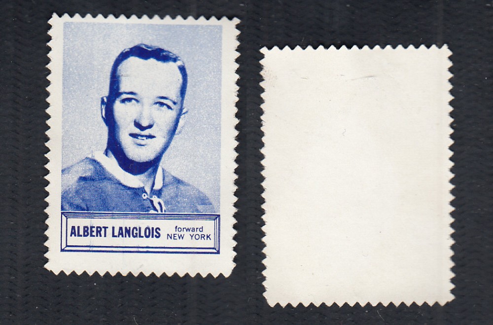 1961-62 TOPPS STAMPS A. LANGLOIS photo