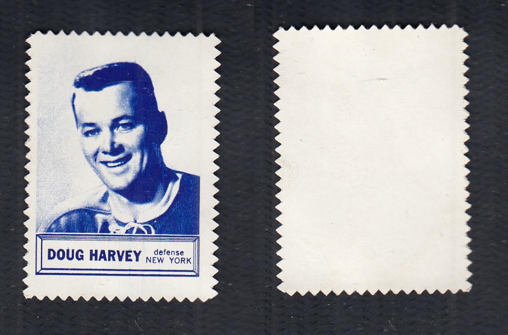 1961-62 TOPPS STAMPS D. HARVEY photo