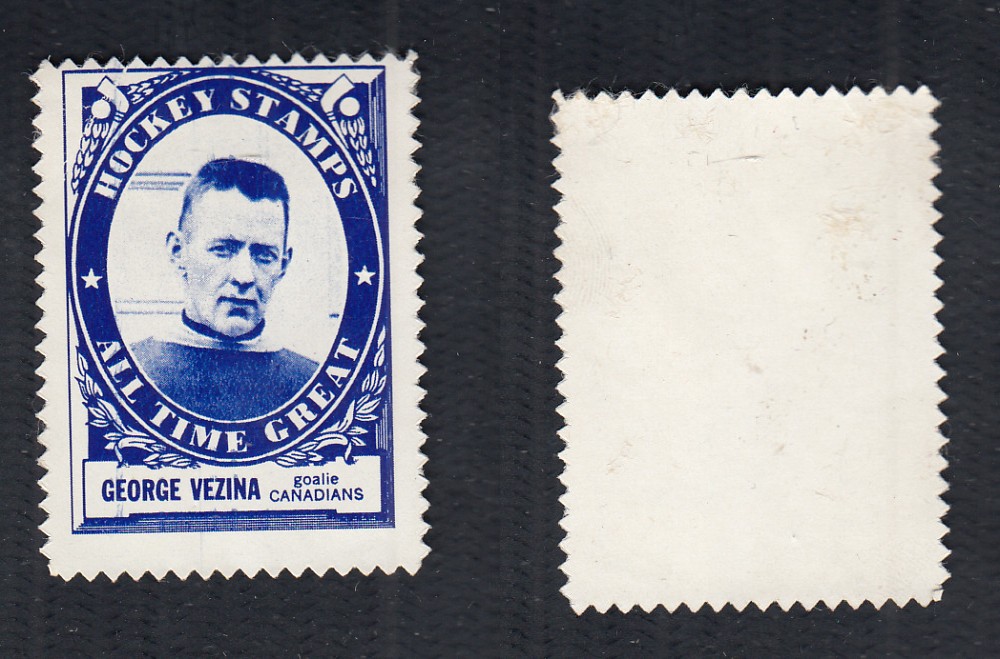 1961-62 TOPPS STAMPS G. VEZINA photo