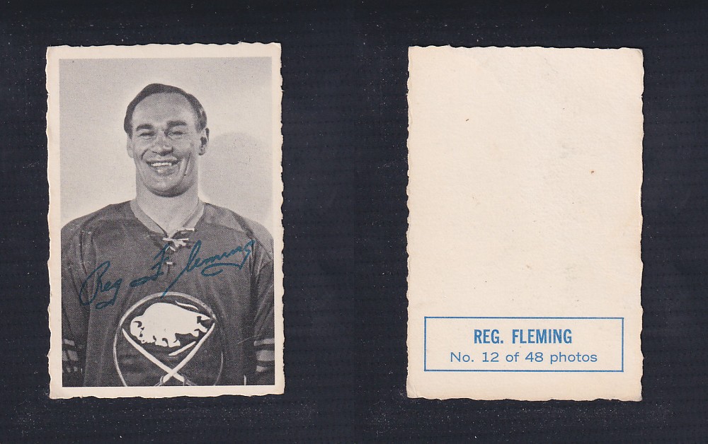 1970-71 O-PEE-CHEE DECKLE EDGE #12 R. FLEMING photo