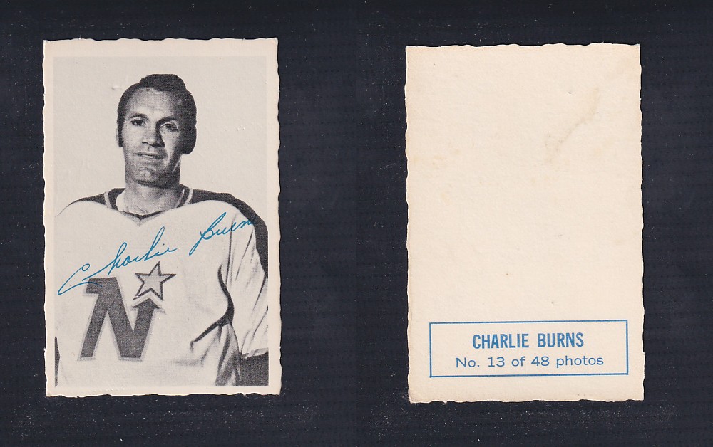 1970-71 O-PEE-CHEE DECKLE EDGE #13 C. BURNS photo