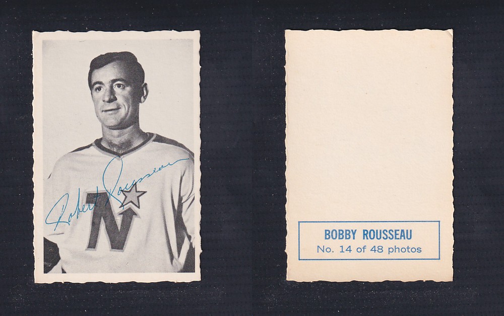 1970-71 O-PEE-CHEE DECKLE EDGE #14 B. ROUSSEAU  photo