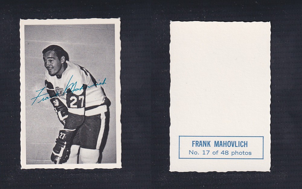 1970-71 O-PEE-CHEE DECKLE EDGE #17 F. MAHOVLICH photo