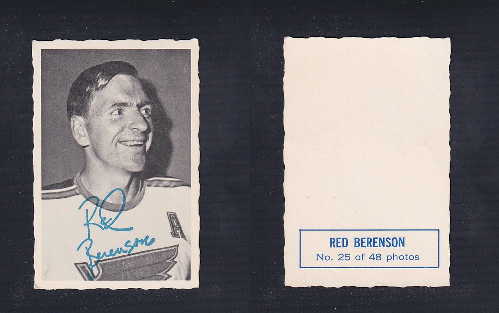 1970-71 O-PEE-CHEE DECKLE EDGE #25 R. BERENSON photo