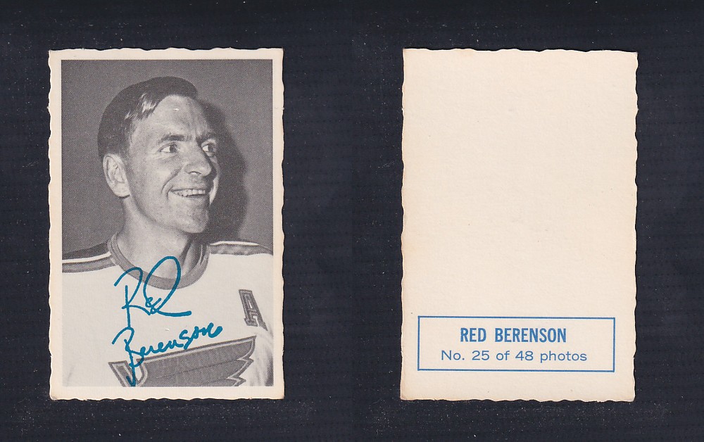 1970-71 O-PEE-CHEE DECKLE EDGE #25 R. BERENSON photo