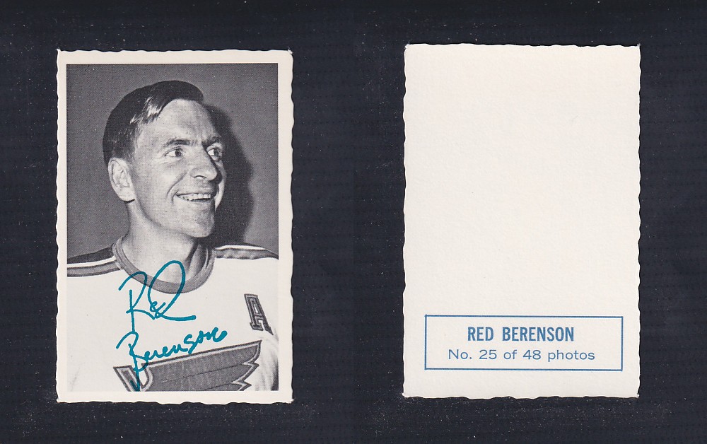 1970-71 O-PEE-CHEE DECKLE EDGE #25 R. BERENSON photo