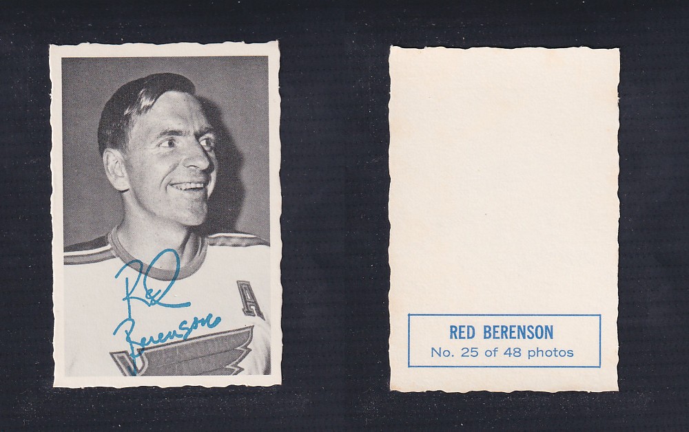 1970-71 O-PEE-CHEE DECKLE EDGE #25 R. BERENSON photo