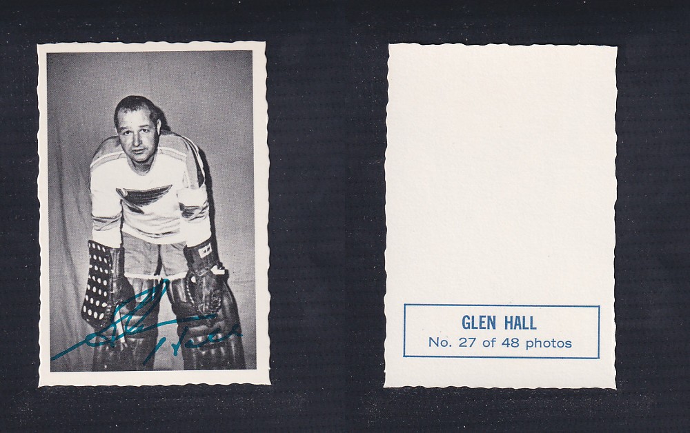 1970-71 O-PEE-CHEE DECKLE EDGE #27 G. HALL photo