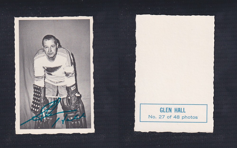 1970-71 O-PEE-CHEE DECKLE EDGE #27 G. HALL photo