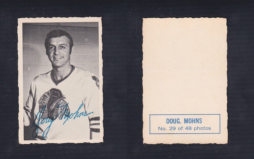 1970-71 O-PEE-CHEE DECKLE EDGE #29 D. MOHNS photo