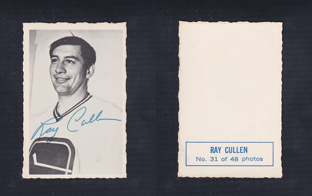 1970-71 O-PEE-CHEE DECKLE EDGE #31 R. CULLEN photo